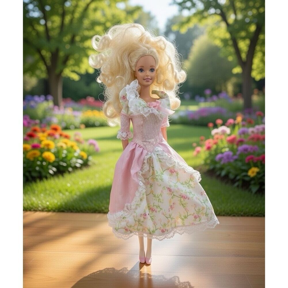 Barbie As Little Bo Peep Doll 1995 Collector Edition Mattel 14960